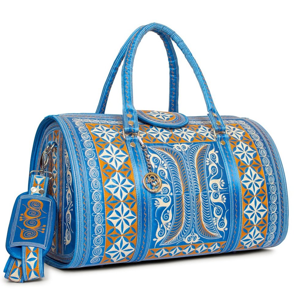 Weekend Getaway Handmade Bag - Surgawi Weekender Bag